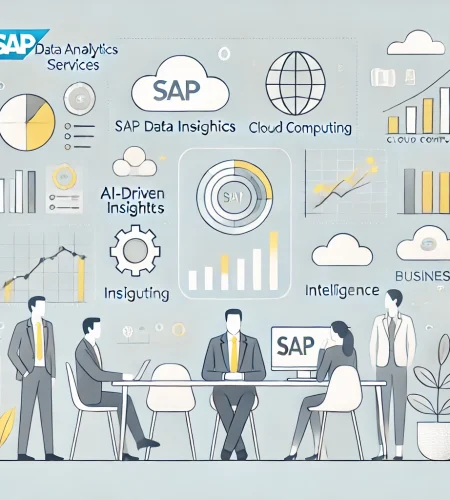 DALL·E 2025-02-20 15.14.48 - A light-colored and professional business infographic representing SAP Data Analytics services. The image should include subtle pastel tones with elem