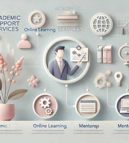 DALL·E 2025-02-20 15.17.39 - A light-colored and professional business infographic representing Academic Support services. The image should include subtle pastel tones with elemen